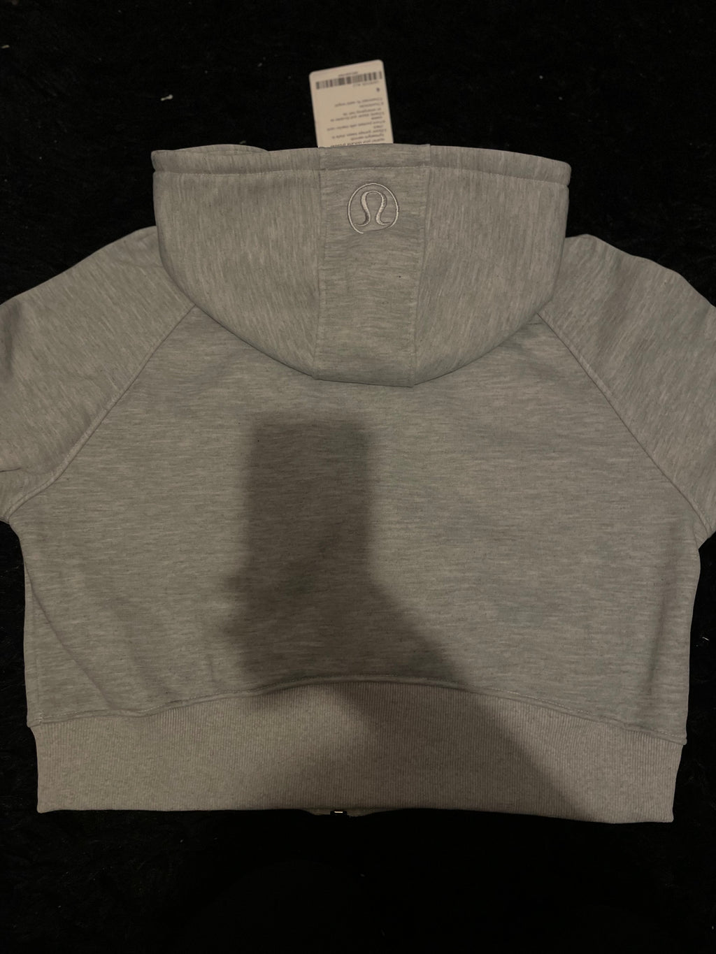 Cropped LuLu full zip