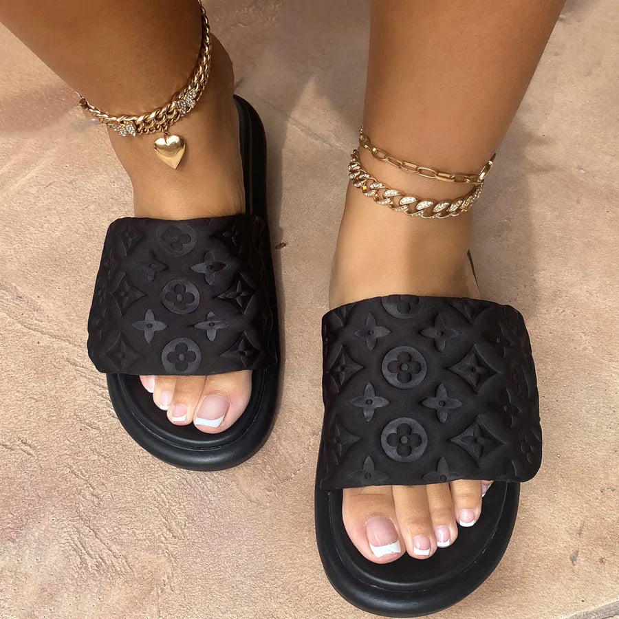Baddie Slides - Black